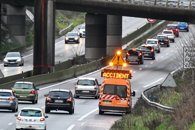 La circulation dans Limoges au ralenti à cause de deux poids lourds en panne