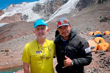 Le Bourbonnais Marc Batard a assisté à l'exploit historique des alpinistes Népalais au sommet du K2 (Asie)