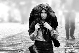 La pluie inspire les photographes