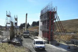 Les travaux de la RD 120 avancent dans le paysage du Pont d’Orgon