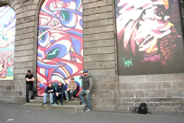Cinq graffeurs habillent l’ancienne école des Beaux-Arts
