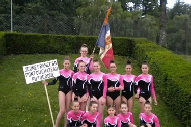 Radieuses gymnastes de la Jeune France