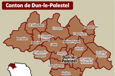 L'abstention vient gâcherle plébiscite pour la majorité sur le canton de Dun-le-Palestel (Creuse)