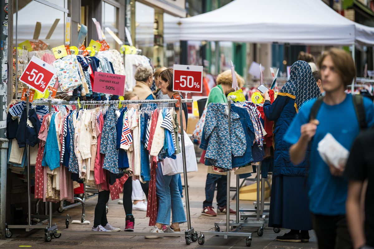 À Clermont-Ferrand, la braderie d'automne vient de démarrer pour quatre