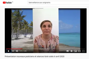 Une chirurgienne de l'hôpital de Vichy (Allier) crée une chaîne YouTube destinée au bien-être du personnel soignant