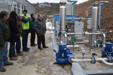 Une station permet de valoriser le biogaz issu de la fermentation des ordures ménagères