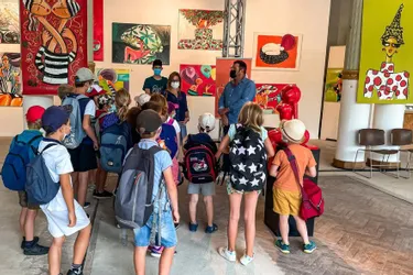 Les enfants à l’expo de François Groslière