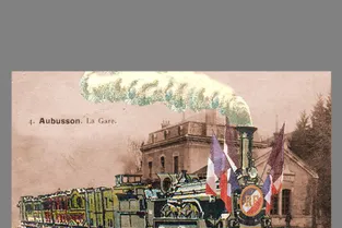 La ligne ferroviaire Aubusson-Felletin, cible du Courrier de la Creuse