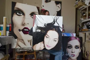 Penser, réaliser, exposer… Rencontre avec trois femmes peintres vivant dans le Pays d’Issoire