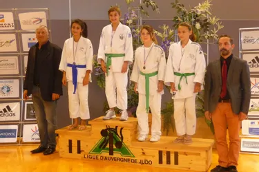 Deux podiums pour les judokas au championnat d'Auvergne