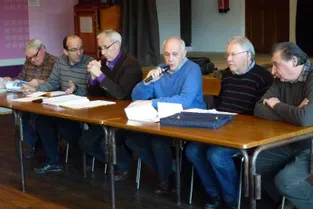 La réunion du collectif de défense de la ligne Limoges-Ussel-Clermont, a eu lieu à Merlines