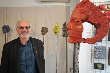 Jean-Luc Pradels expose ses « Têtes » à AntiquiDesign