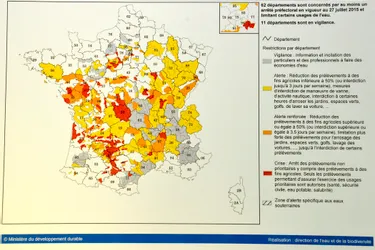 Sécheresse : la Creuse, classée en crise, est le département le plus sec de France