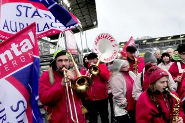 Rugby : Les supporteurs d'Aurillac en nombre à Brive