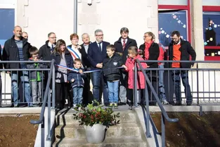 Les travaux mairie école inaugurés