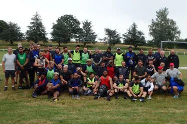 L’équipe de Rugby de Clermont-Auvergne a passé une journée à la Sioule Loisir