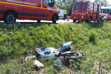 Haute-Loire : deux blessés dans une collision entre une moto et une camionnette