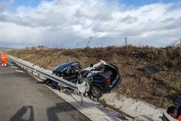 Trois blessés graves dans un accident sur l'autoroute A75 dans le Puy-de-Dôme