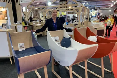 Sauthon, créateur guérétois de meubles pour enfant, représentait la Creuse à Paris ce week-end