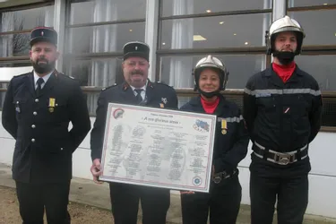 Une famille de pompiers mise à l’honneur