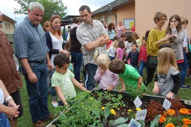L'école maternelle fière de ses jardins