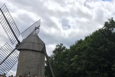 Le 21 juillet, à Valiergues, autour de l’unique moulin à vent restauré et encore visible en Corrèze