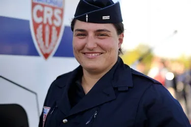 Le lieutenant Claire-Renée Vichot est le nouvel officier de la CRS 48