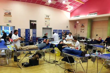 73 donneurs à la collecte de sang