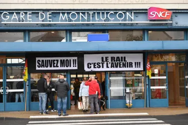 Journée sans cheminots à la gare de Montluçon : le Codérail veut organiser un grand débat