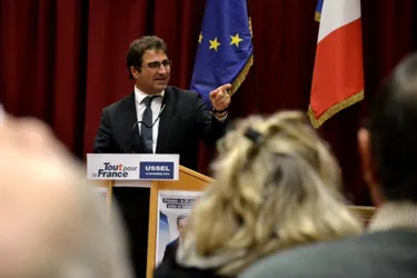 Christian Jacob à Ussel en soutien de Nicolas Sarkozy