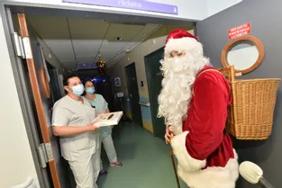 Mais que faisait le Père Noël à l'hôpital de Guéret ?