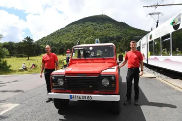 Les sapeurs-pompiers au plus près des vacanciers et des habitants de la Chaîne des puys