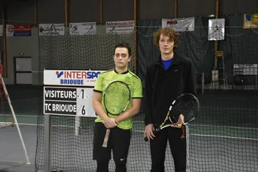 Alex Latapie et Florence Perrey s'adjugent le tournoi de Noël du Tennis club de Brioude
