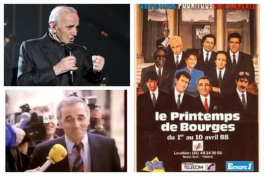 Charles Aznavour était venu au Printemps de Bourges en 1988