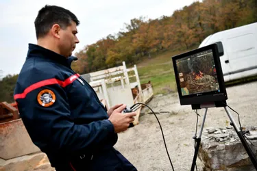 Incendie de CFM industrie à Brive (Corrèze) : comment les drones aident les pompiers dans leur action