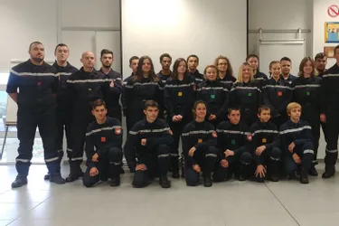 De jeunes sapeurs pompiers creusois partent aider l'Aude sinistrée