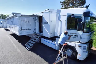 Une entreprise d'Objat (Corrèze) accompagne France Télévisions sur les routes du Tour depuis vingt ans