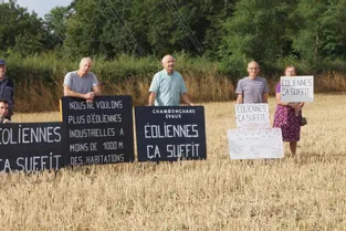 Des opposants à un projet d'aérogénérateurs se mobilisent à Fontanières (Creuse)