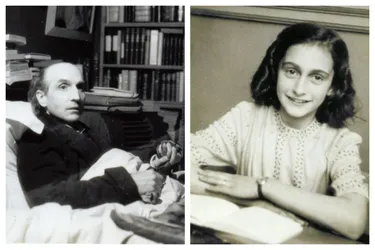 Joë Bousquet, Anne Frank, deux vies confinées par la guerre