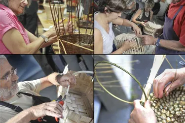 Une trentaine de personnes a séjourné à Montsalvy pour réaliser des créations artisanales