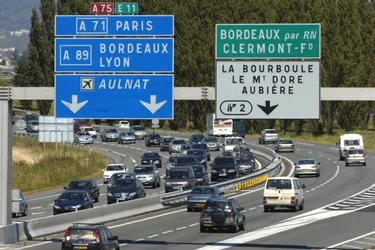 Travaux sur l’A75 à hauteur de Clermont : la circulation sera perturbée du 19 au 25 juillet