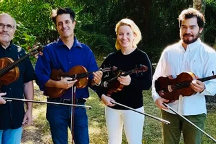 Le Borsarello Viola Quartet pour lancer les premiers Concerts de Diane en Xaintrie (Corrèze)