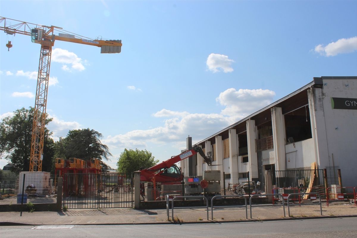 FEURS. Le chantier du complexe sportif avance - Le Pays Roannais