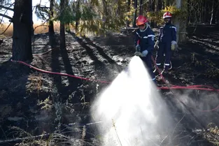 Lavoûte-Chilhac : deux hectares brûlés à La Bade
