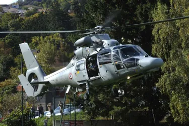 Un hélicoptère Panther doit atterrir à Chamalières