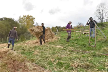 Plus forts ensemble pour vivre de la terre sur la ferme de la Forêt au Levant, à Saint-Jal (Corrèze)