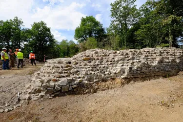 Des vestiges du IVe siècle sur le site archéologique de La Couronne