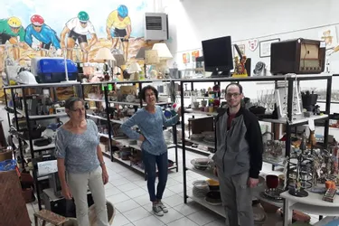 Elle offre une seconde vie à des milliers d'objets : de nouveaux locaux pour la Recyclerie Madeline à Riom