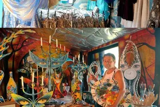 La maison du peintre Chop plonge le visiteur dans une rêverie bariolée inspirée des quatre saisons