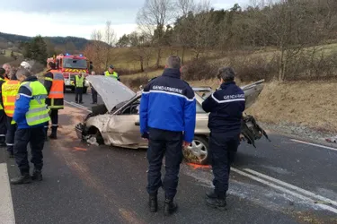 Un appel à témoins lancé après l'accident mortel de Saint-Hostien (Haute-Loire)